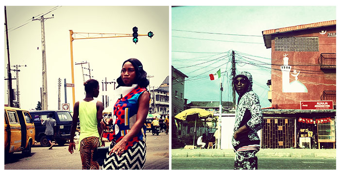 Street style in Yaba