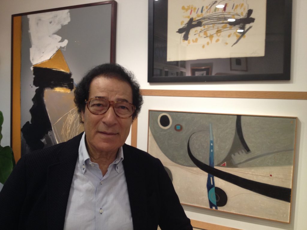 Farouk Hosny and his paintings, 20 July 2015.
