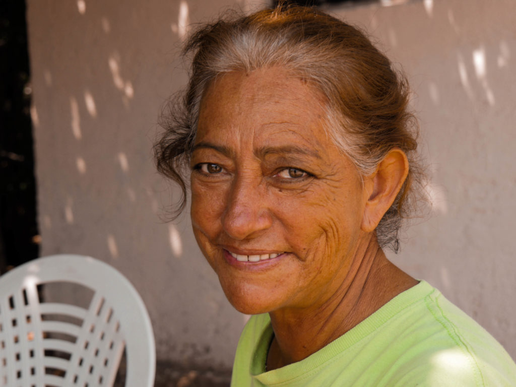 Maria, another woman I was fortunate to interview, in Agua Verde.