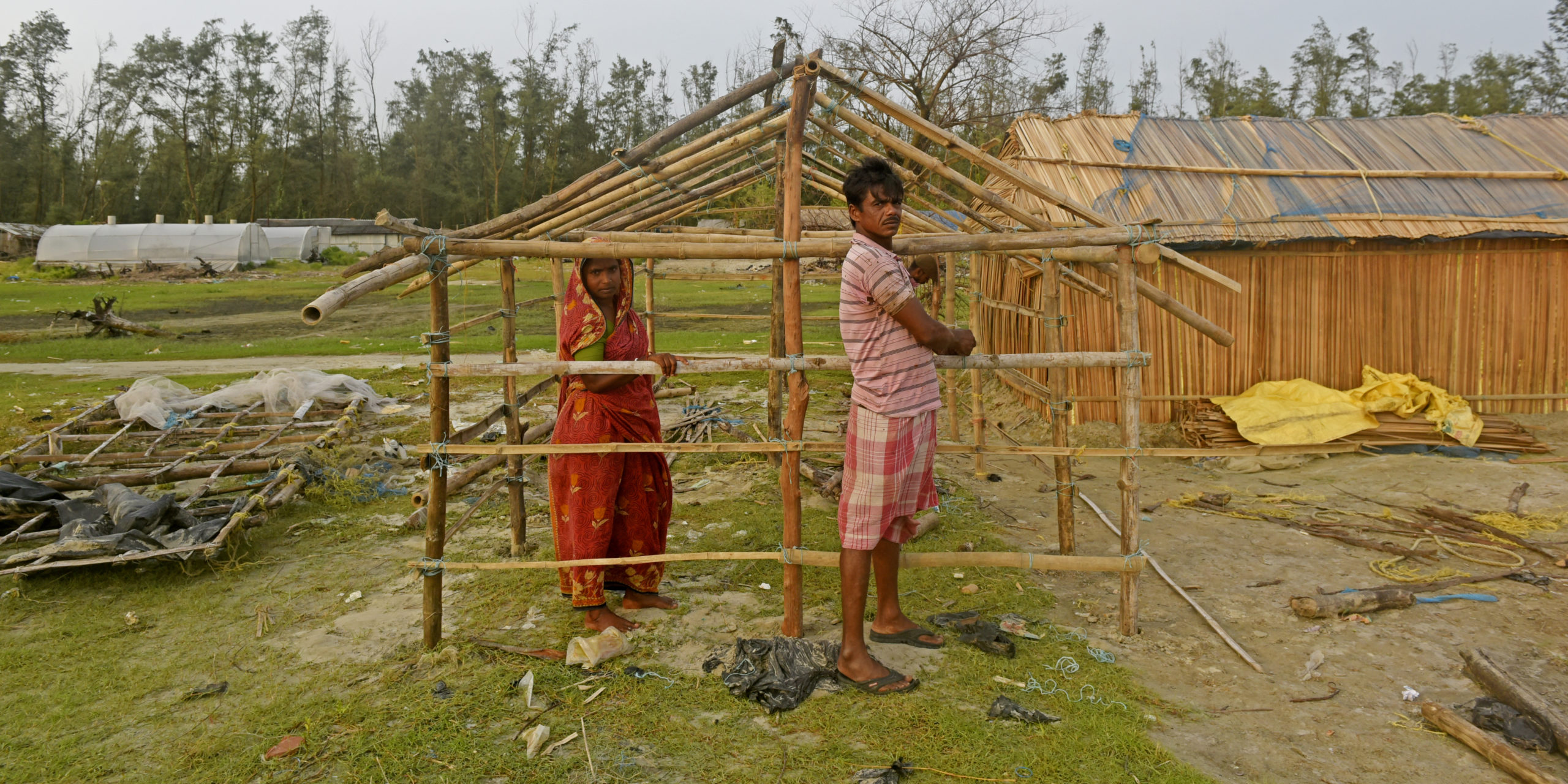 Climate change is forcing Indian fishermen to keep rebuilding their homes