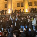 Energized Georgians confront the ruling party over a red line