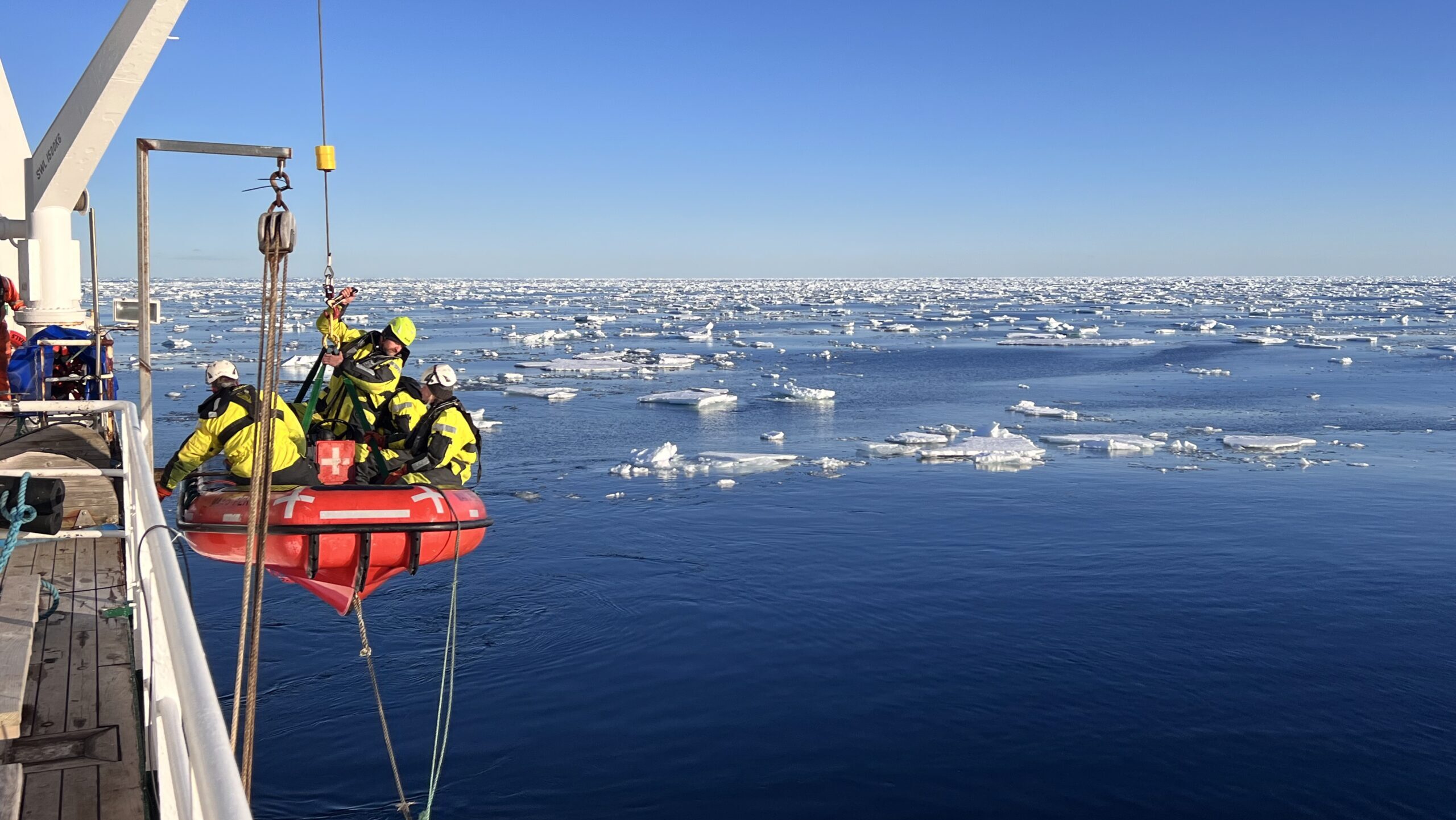 Twenty days at sea 