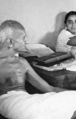 Visiting Mahatma Gandhi in colonial India